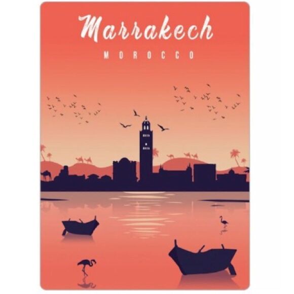 Marrakech Morocco 🇲🇦 Magnet - Picture 2 of 2